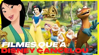 8 FILMES DA DISNEY QUE FORAM CANCELADOS 🚫