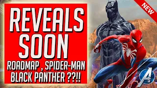 Marvel's Avengers | BIG REVEALS TEASED !!! -  Possible Roadmap , Black Panther or Spider-Man ??!!