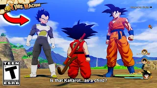 Kid Goku VS Future Bosses! - Dragon Ball Z Kakarot DLC Pack 5 w/ Time Machine