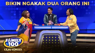 NGAKAK ABIS! Nunung Masa Ajak Main Bang Komeng | FAMILY 100 KILAU KONSER