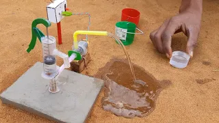 How to make water pump | Science project | Mini diy water pump