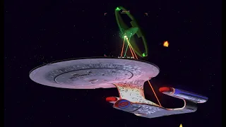 Star Trek Bridge Commander: Galaxy vs Romulan Warbird