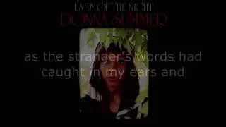Donna Summer - The Hostage LYRICS Remastered "Lady of the Night" 1974