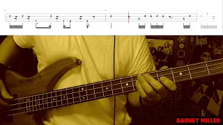 Barney Miller (TV Theme) by Jack Elliott - Bass Cover with Tabs Play-Along