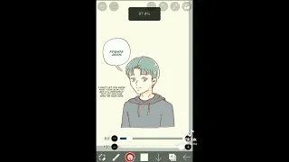 Making webtoon in Ibispaint X