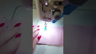 Закрепка и обрезка нити в промышленной швейной машине Jack A4F-D