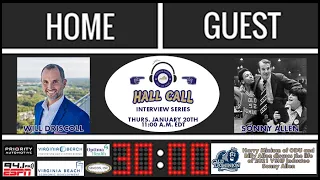 Hall Call Ep. 052 - Sonny Allen 1-20-2022