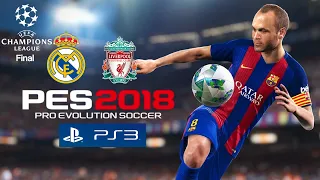 PES 2018 Champions League Final 2018 PS3