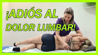 Cómo hacer un masaje LUMBAR , Tratamiento REAL lumbar en DEPORTISTA  lumbar SOLUCIÓN RÁPIDA