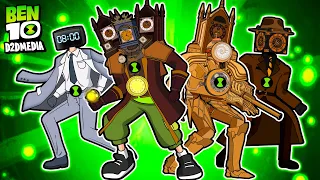 All Series of Clock Multiverse - Best of Ben 10 Skibidi Toilet Multiverse Fanmade Transformation