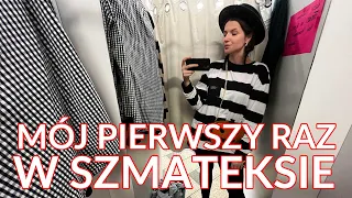 🛍 MÓJ PIERWSZY RAZ w SZMATEKSIE! Haul lumpeksowy i zakupy w second hand