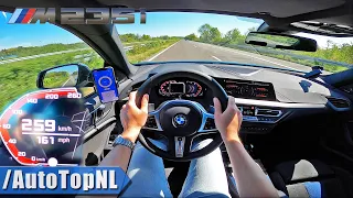 BMW 2 Series M235i xDrive GRAN COUPE | TOP SPEED on AUTOBAHN by AutoTopNL
