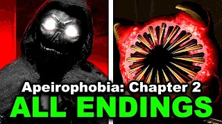 Apeirophobia: Chapter 2 - ALL Endings (Roblox Showcase)