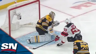 Devils' Jesper Bratt Shows Off FILTHY Mitts To Score Gorgeous Goal On Breakaway vs. Bruins