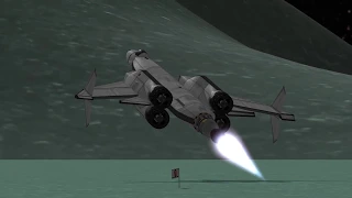 Minmus SSTO with a science rover! KSP 1.7.3