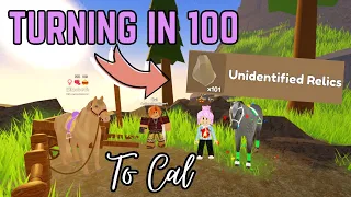 TURNING IN *100* UNIDENTIFIED RELICS! | Wild Horse Islands