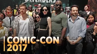 THE DEFENDERS: Cast Interviews at Comic-Con 2017