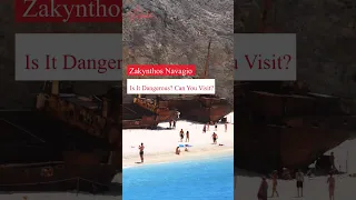 Navagio Zakynthos: Is It safe? Can You Still Visit The Beach? #Shorts #Shipwreck #Zakynthos