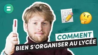 Comment S'ORGANISER AU LYCÉE ? (+ Planning de Travail) 👏 - Les Sherpas