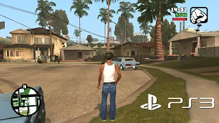 GTA SAN ANDREAS REMASTERED | PS3 Gameplay