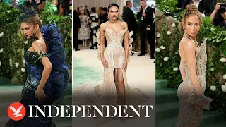 Watch in full: Celebrities attend the Met Gala red carpet