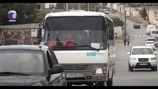 Digah sakinləri boş avtobus tapa bilmirlər...