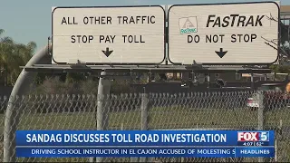 SANDAG Discusses Toll Road Investigation