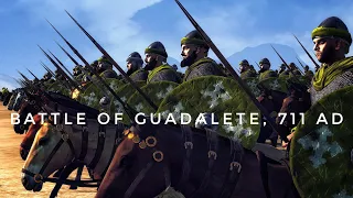 Battle of Guadalete, 711 AD | Umayyad Caliphate Vs Visigothic Kingdom