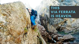 The most beautiful Via Ferrata in Europe? Via Ferrata Allmenalp