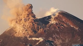 Pyroclastic flow - Etna volcano