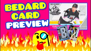 BEDARD PREVIEW! 2023-24 SP Game Used Hockey Hobby Box (2024) | BREAK TOMORROW!