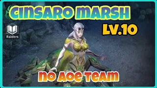 Eternal Evolution - Cinsaro Marsh Lv10 - No AoE Team