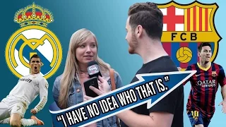 Watch Americans Try and FAIL to Name Europe's Biggest Football (Soccer) Stars and Teams