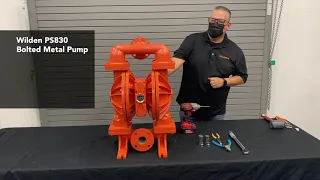 How to Disassemble a 2 in. Bolted Metal AODD Pump