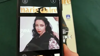 Журнал "Marie Claire" с Екатериной Кухар