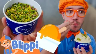 Blippi's Tasty Orange Gelato Creation 🍦 | BLIPPI| Kids TV Shows | Cartoons For Kids | Fun Anime