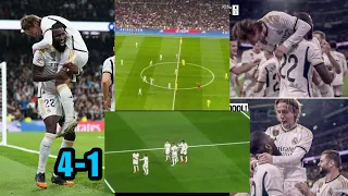 Real Madrid (4-1) Villarreal 🔥 All Goals and highlights Bellingham, Rodrygo , BRAHIM and Modric