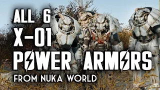 Find All Six X-01 Power Armors in Nuka World - Fallout 4 DLC