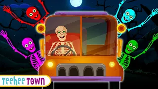 Skeletons Riding On The Bus + More Spooky Scary Rhymes For Kids By Teehee Town