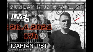 DJ   ICARIAN    PB1 - LIVE STREAMING -  28.4.2024 - WE COME ONE