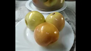 МОЧЁНЫЕ ЯБЛОКИ с мёдом и ржаной мукой/Soused apples/Maceritaj pomoj/Eingelegte Äpfel