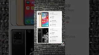 Apple iPhone XS Max vs. Samsung Galaxy S20 Ultra 5G