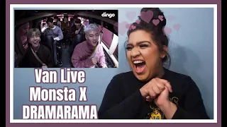 Van Live - Monsta X - DRAMARAMA * Reaction*