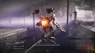 ARMORED CORE VI FIRES OF RUBICON - TESTER AC Dafeng Student Pilot  Boss Fight