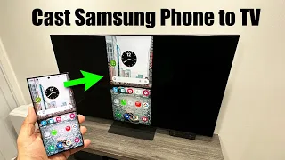 How To Wirelessly Cast Your Samsung Galaxy Smartphone to HDTV (Fast and Easy)