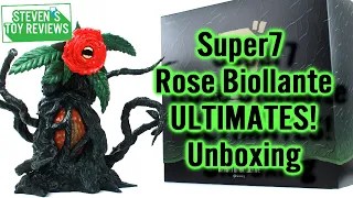 Super7 Rose Biollante Godzilla ULTIMATES! Unboxing