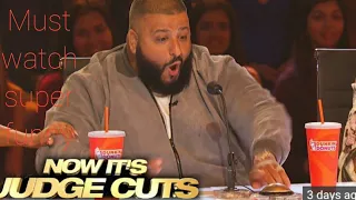 Dj Khaled mistakenly pressed golden buzzer