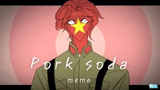 Country humans Pork soda Animation meme Vietnam (Blood, Glitch warning)