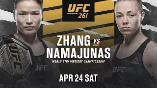 Your prediction game  | Zhang vs. Namajunas  | UFC 261 | 04/24/21 | UFC_4 Gameplay