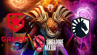 LIQUID vs AS Monaco GAMBIT - WILDCARD FINAL - ONE Esports SINGAPORE MAJOR DOTA 2